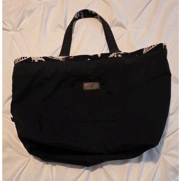 Polo Ralph Lauren Tote Bag Canvas Hawaiian Limited Ed Reversible VHTF Floral - Picture 11 of 16